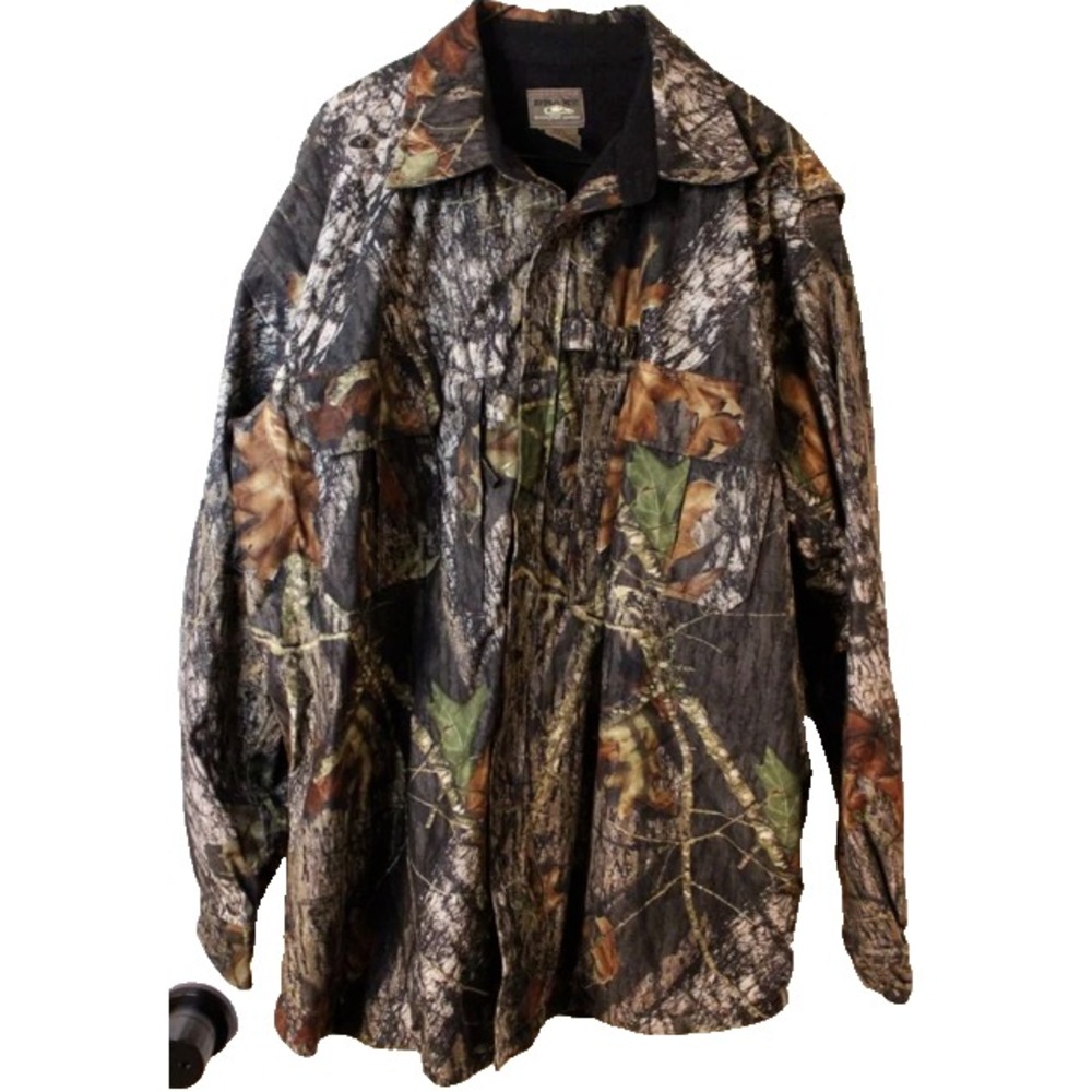 Drake Waterfowl Camo Insulated ShirtDrake WaterfJacket‎ Hunting Outdoor Mens 2XL - Picture 2 of 7